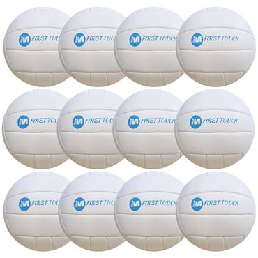 MICHAEL MURPHY GO GAMES | FIRST TOUCH | GAELIC FOOTBALLS | (FOR AGES U6-U8) | PACK OF 12 - White