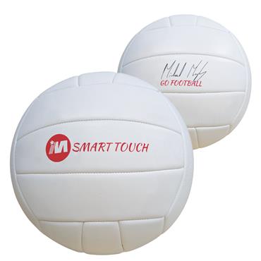 MICHAEL MURPHY SPORTS SMART TOUCH FOOTBALL | (AGE U10-U12) | - White
