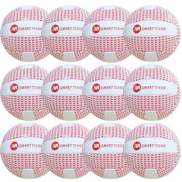 MICHAEL MURPHY GO GAMES | SMART TOUCH | GAELIC FOOTBALLS | (AGE U10-U12) | PACK OF 12 | - Red