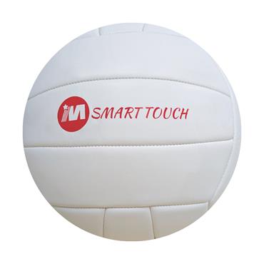 MICHAEL MURPHY SPORTS SMART TOUCH FOOTBALL | U10-U12) | PACK OF 12 | - White