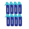 LIGHTNING ENERGISE HYGIENE WATER BOTTLE SET OF 8 WITH CARRIER - BLUE