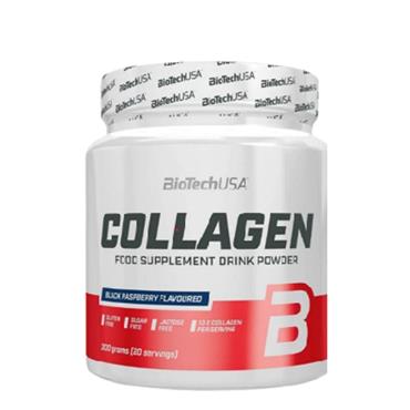 BiotechUSA Collagen Powder | 300G | Black Raspberry - One