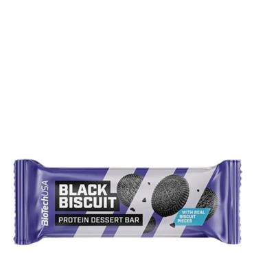 BiotechUSA Protein Dessert Bar | Black Biscuit | 50g - One