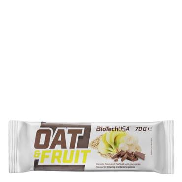 BiotechUSA Oat & Fruits Bar | Chocolate Banana | 70g - One