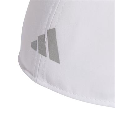 Adidas Running Essential Climacool 6 Panel Baseball Cap - White