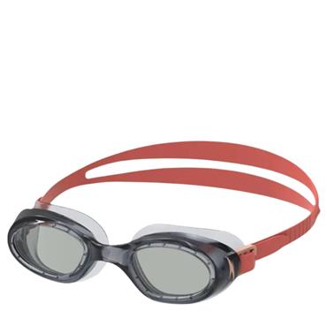 SPEEDO JUNIOR FUTURA HYRDOFLEX GOGGLES - Black/Red