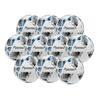 Precision Fusion+ FIFA Basic Training Ball 10 Pack Size 5 - White/Blue