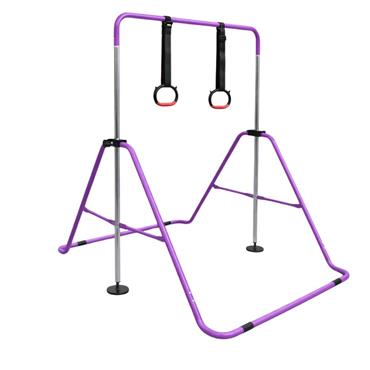 Urban Fitness Gymnastics Folding Horizontal Bar - Purple