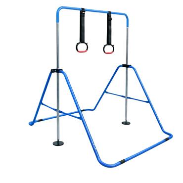 Urban Fitness Gymnastics Folding Horizontal Bar - BLUE