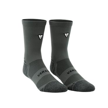 Versus Classic Charcoal Active Crew Tab - Grey