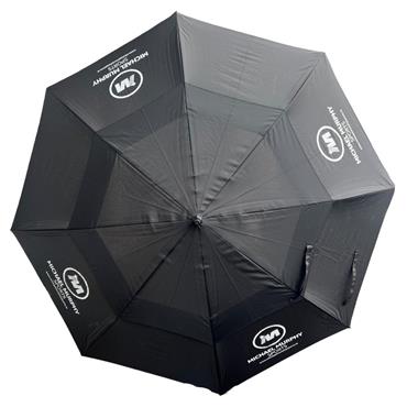 Michael Murphy Sports Black Umbrella - BLACK