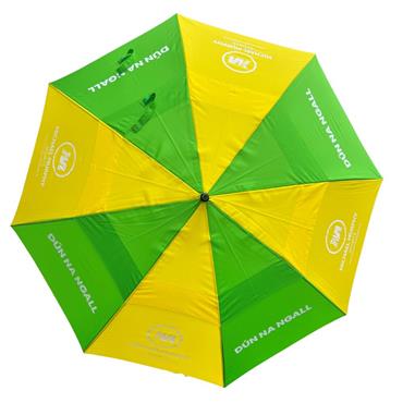 Donegal Umbrella - Green/Gold