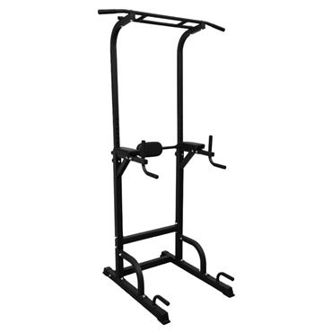 UF Power Tower Adjustable Pull Up Station - BLACK