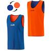 O' Neills Youth Reversible Bibs - Blue/ Orange - Blue/Orange