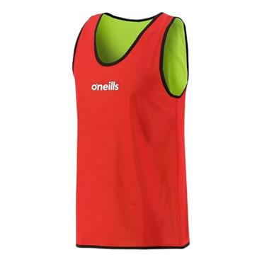 O' Neills YOUTH Reversible Bibs - Red/ Yellow - Red/Yellow