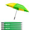 Donegal Umbrella Pack Of 5 - Green/ Gold - Green/Gold
