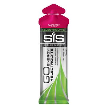SIS Go Energy & Electrolyte Raspberry Gel 60ML - Silver