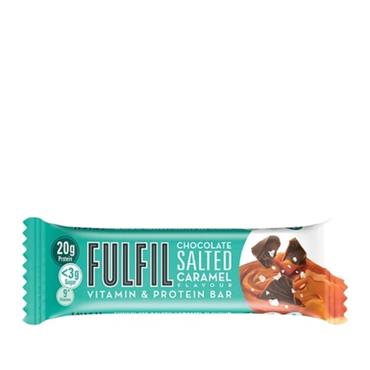 Fulfil Chocolate Salted Caramel Protein Bar - GREEN