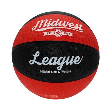 Midwest League Basketball - Black/Red
