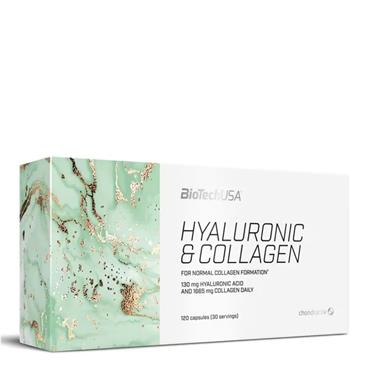 BioTechUSA Hyaluronic&Collagen 120 Capsules - N/a