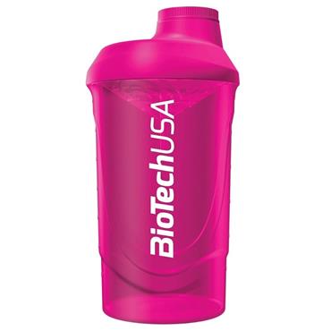 BioTechUSA Protein Wave Shaker 600ml - Pink