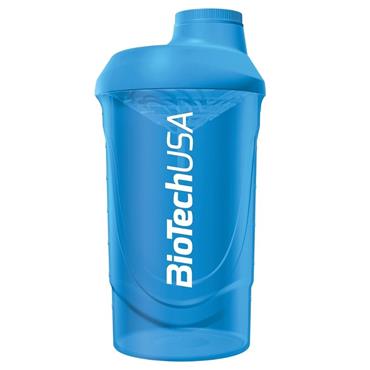 BioTechUSA Protein Wave Shaker 600ml - BLUE