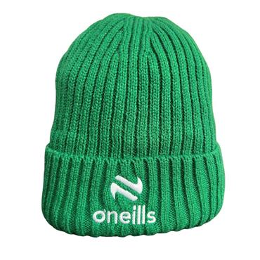 O' Neills Adults Ireland Beanie Hat - GREEN