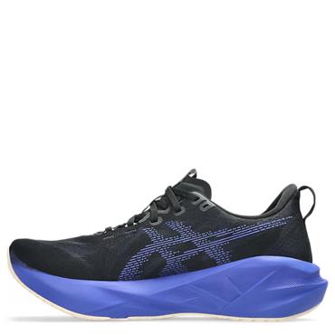 Asics Mens Novablast 5 Running Shoe - Black/Blue