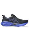 Asics Mens Novablast 5 Running Shoe - Black/Blue