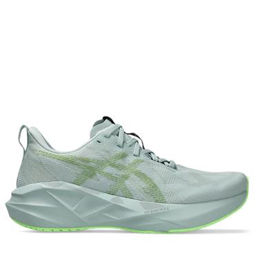 ASICS MENS NOVABLAST 5 RUNNING SHOES - GREEN