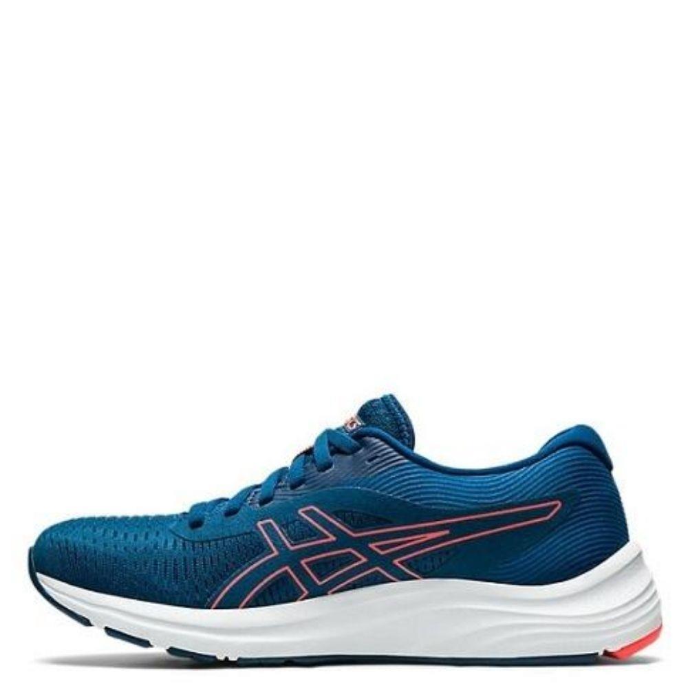 navy asics womens shoes