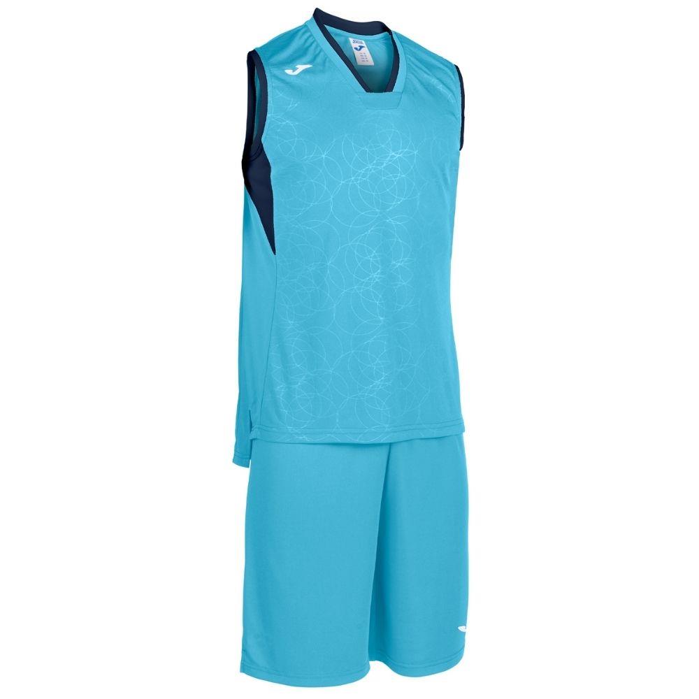 Joma Kids Basketball Set Turquoise/Navy Michael Murphy Sports