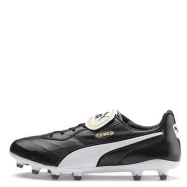 Puma Adults King Top Football Boots | FG - BLACK