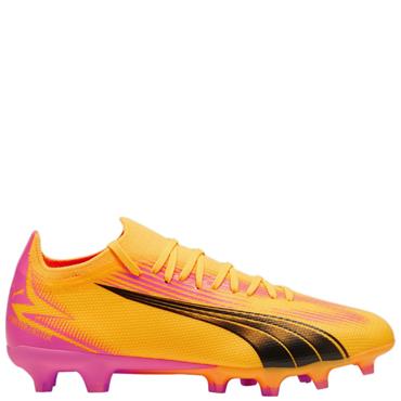 Puma Adults Ultra Match Football Boots | FG - Orange