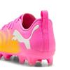 PUMA KIDS FUTURE 9 PLAY FG/AG FOOTBALL BOOTS - Pink