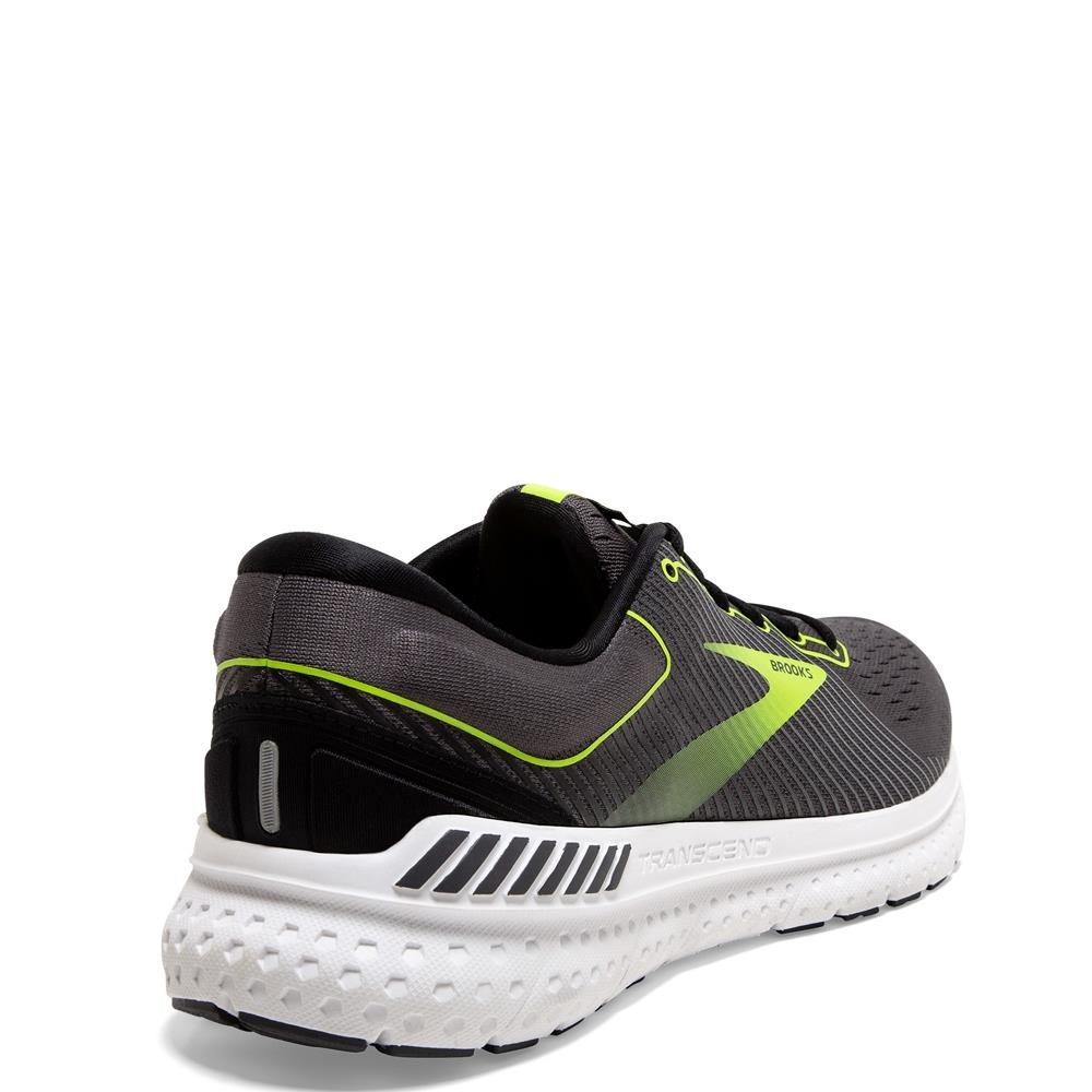 Brooks Mens Transcend 7 Running Shoe BLACK Michael Murphy Sports