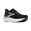 BROOKS WOMENS GLYCERIN GTS 22 WIDE FIT RUNNING SHOES - BLACK