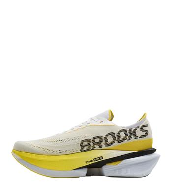 BROOKS WOMENS HYPERION MAX 4 RUNNING SHOE - White/Yellow