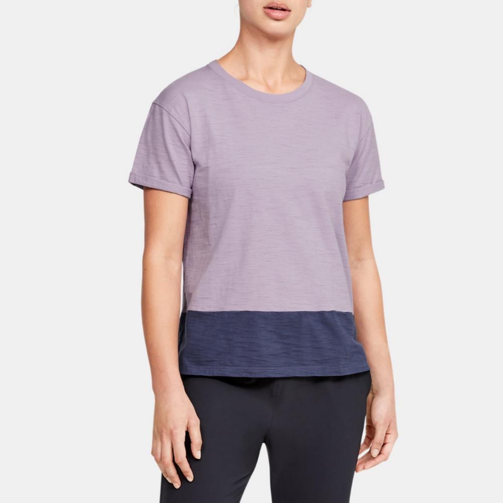Under Armour Womens Charged Cotton TShirt Purple Michael Murphy