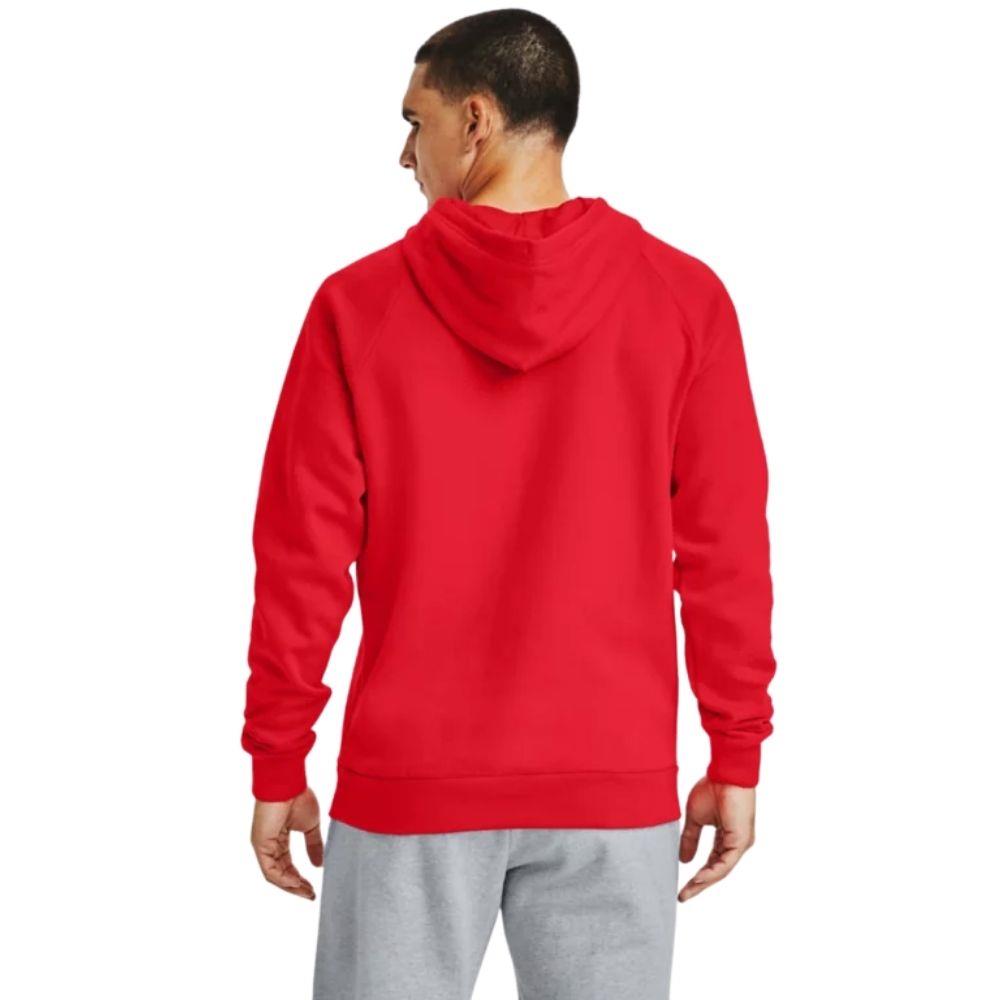 Under Armour Mens Rival Fleece Hoodie - Red | Michael Murphy Sports ...