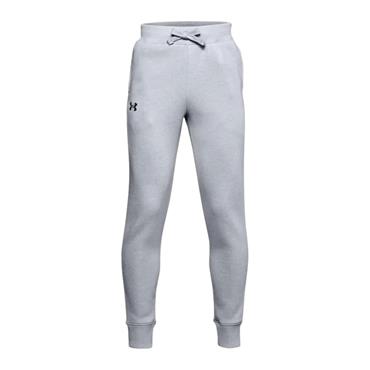 Under Armour Boys Rival Cotton Pants - Grey