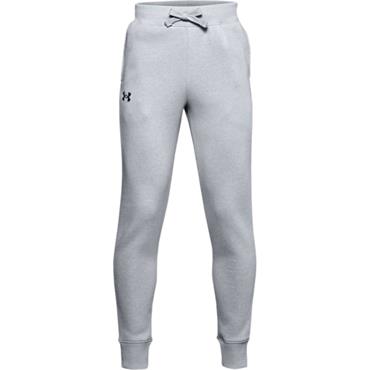 Under Armour Boys Rival Cotton Pants - Grey