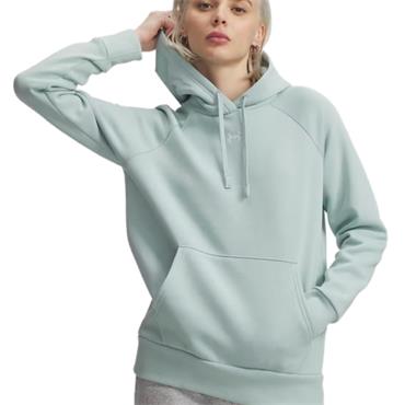 Under Armour Womens Rival Fleece Hoodie - GREEN