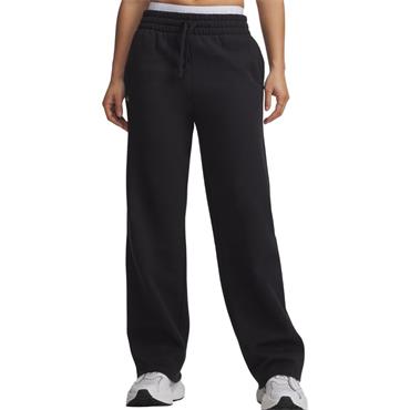 Under Armour Womens Rival Fleece Bottoms - BLACK
