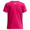UNDER ARMOUR GIRLS BIG LOGO TSHIRT - Pink