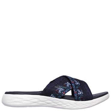 Skechers Womens On The Go Sandals - Navy