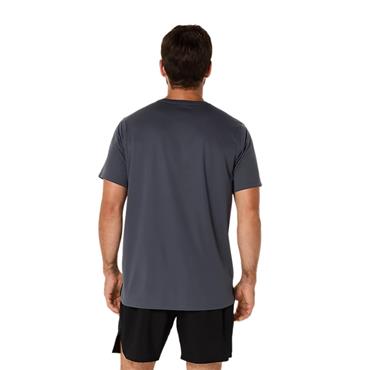Asics Mens Core SS Tops - Grey