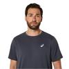Asics Mens Core SS Tops - Grey