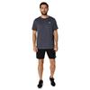 Asics Mens Core SS Tops - Grey
