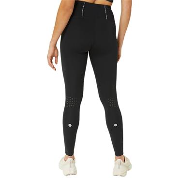 Asics Womens Road High Waist Tights - BLACK